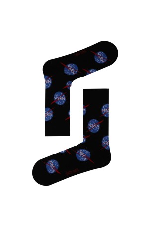 SİYAH SOKET NASA GALAKSİ DESENLİ ÇORAP SİYAH SOKET NASA GALAKSİ DESENLİ ÇORAP