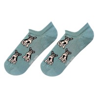 Köpek Desenli Yeşil Sneaker Çorap Köpek Desenli Yeşil Sneaker Çorap