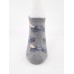 Dog on Bike Grey Sneakers Socks Dog on Bike Grey Sneakers Socks