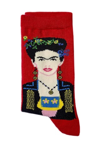 Frida Kahlo Patterned Socks
