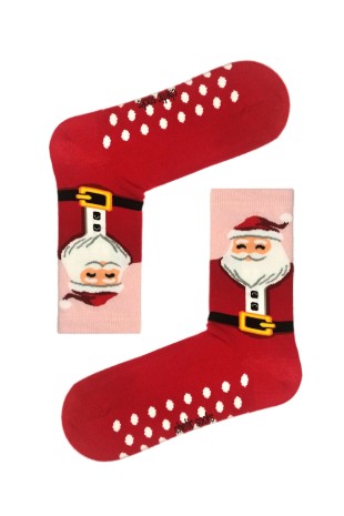 Noel Baba Yılbaşı Temalı Soket Çorap