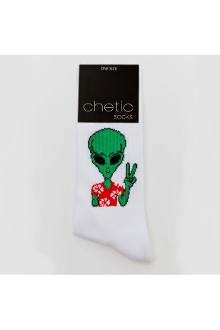Uzaylı Alien Desenli Soket Kadın Çorap Uzaylı Alien Desenli Soket Kadın Çorap